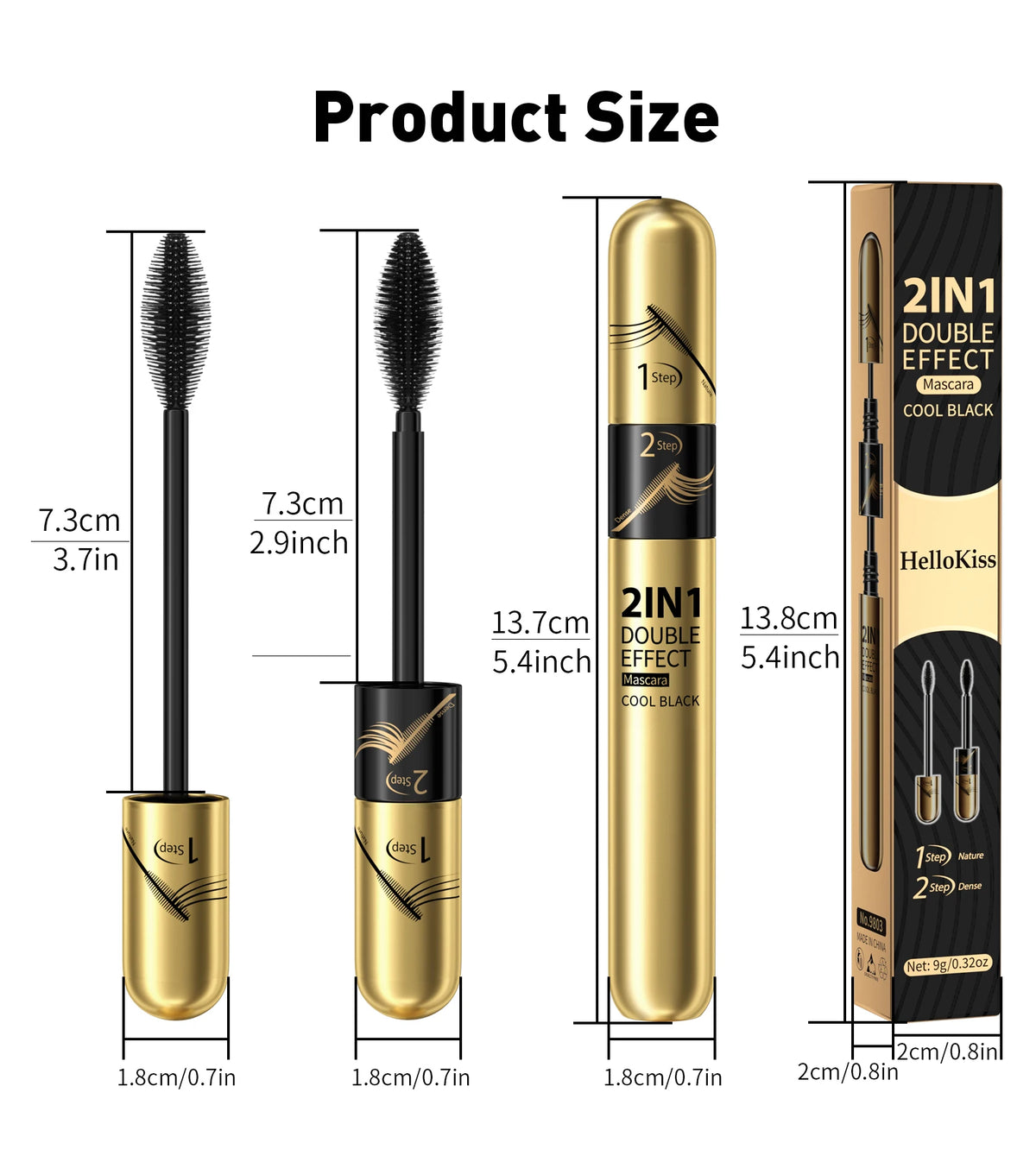4D Silk Fiber Lash Mascara Waterproof Rimel 3d Mascara For Eyelash Extension Black Thick Lengthening Eye Lashes Korean Cosmetics