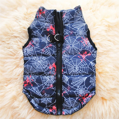 Pet Clothes Puppy Outfit Vest Warm Dog Clothes for Small Dogs Winter Windproof Pets Dog Jacket Christmas Coat Ropa Perro