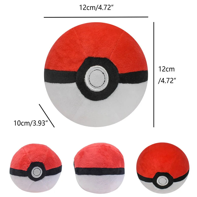 Big Size Pokemon Plush Cushion Ultra Ball Master Ball Poke Ball Pillow Pokeball Cushion Pocket Monster Doll Bedroom