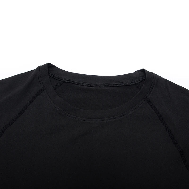 Men's Compression Long Sleeve Shirt Quick Dry Muscle Fit Athletic Top for Workout Training Bodybuilding Running Fitness Sports