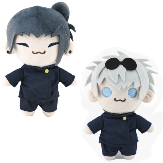22cm Jujutsu Kaisen hand puppet plush toy Toys Cute Soft Stuffed Gojo And Geto Pillow Dolls For Kid Birthday Christmas Gift