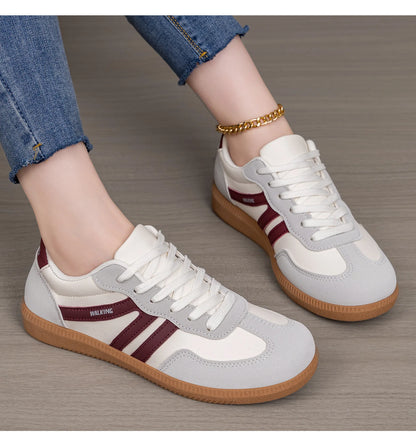 Women Shoes 2026 Spring New Fashion Casual Shoes Women Outdoor Walking Shoes Sneakers Lace-Up Women Comfortable zapatos de mujer