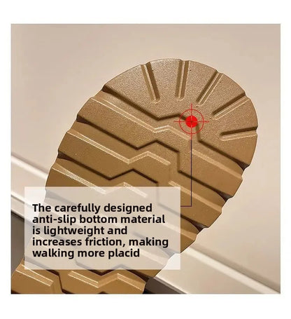 Women's Thick Bottomed Slip-On Flats Fleece Lined Cotton Shoes Spring Autumn Casual Comfortable Flat Heel Warmth Enhancing