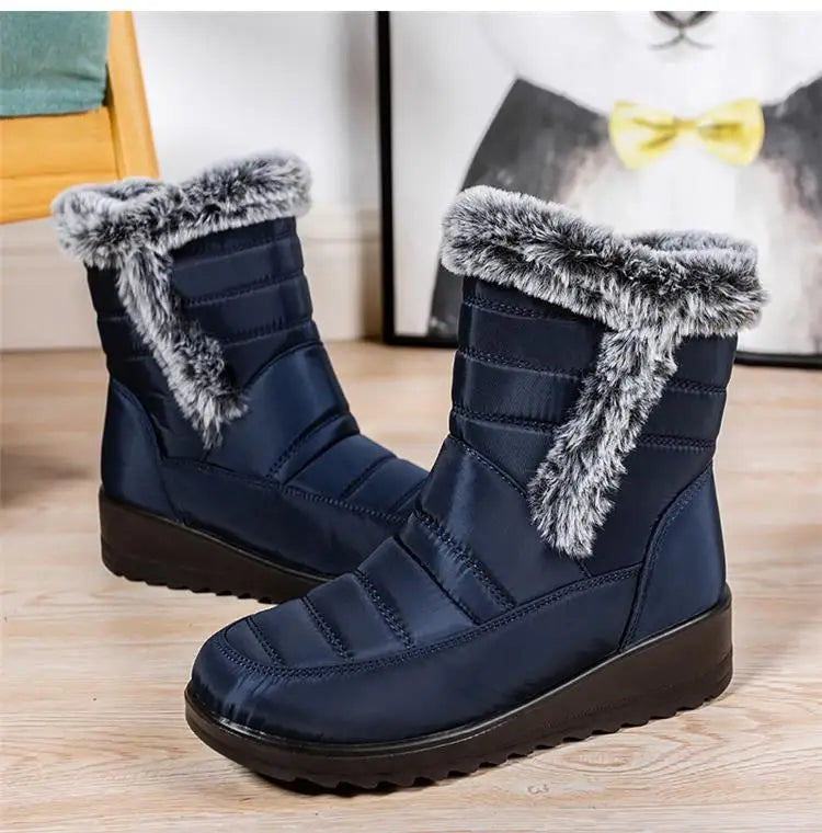 Women's Boots Snow Fashion Shoes Woman Waterproof Shoes Women 2025 Trend Ankle Boots Platform Botas Mujer Boots For Women