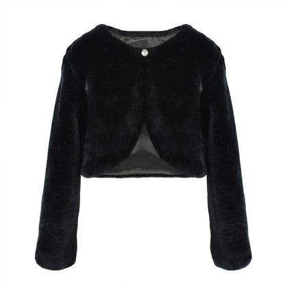 Windproof Girl Coats Spring And Autumn Newborn Padded Jackets Kids Shawls for Evening Parties and Daily Wear