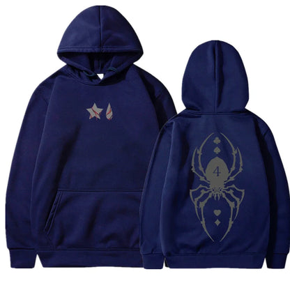 Japanese anime hunter x hunter hoodie suitable for both men and women Harajuku fashion casual hoodie