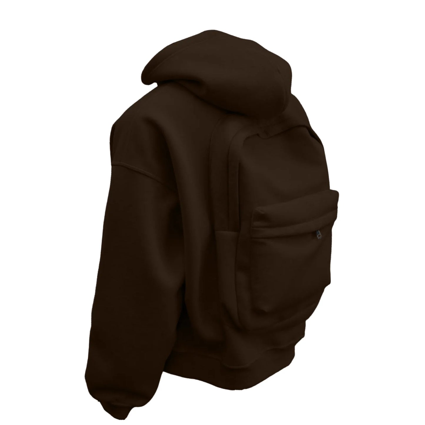 New Outdoors backpack Men's Sports and Leisure Loose Hooded Zipper Sweatshirt Traveler cardigan Jacket