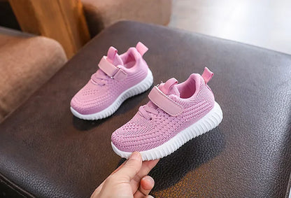 Spring Kid Shoes New Fashion Versatile Girl Sneakers Comfort Soft Sole Anti Slip Simple Boy Shoe Breathable Classic Casual Shoes