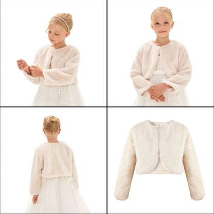 Windproof Girl Coats Spring And Autumn Newborn Padded Jackets Kids Shawls for Evening Parties and Daily Wear