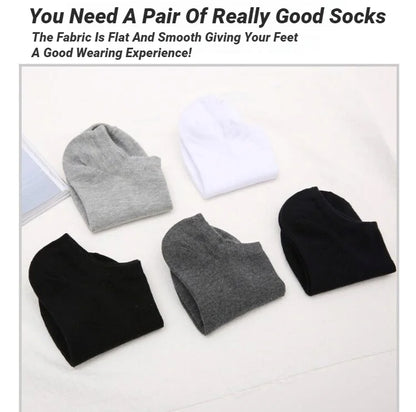 Solid Color Ankle Boat Socks Low Cut Short Style Comfortable Fashionable For Men Women Spring Summer Round Neck Casual