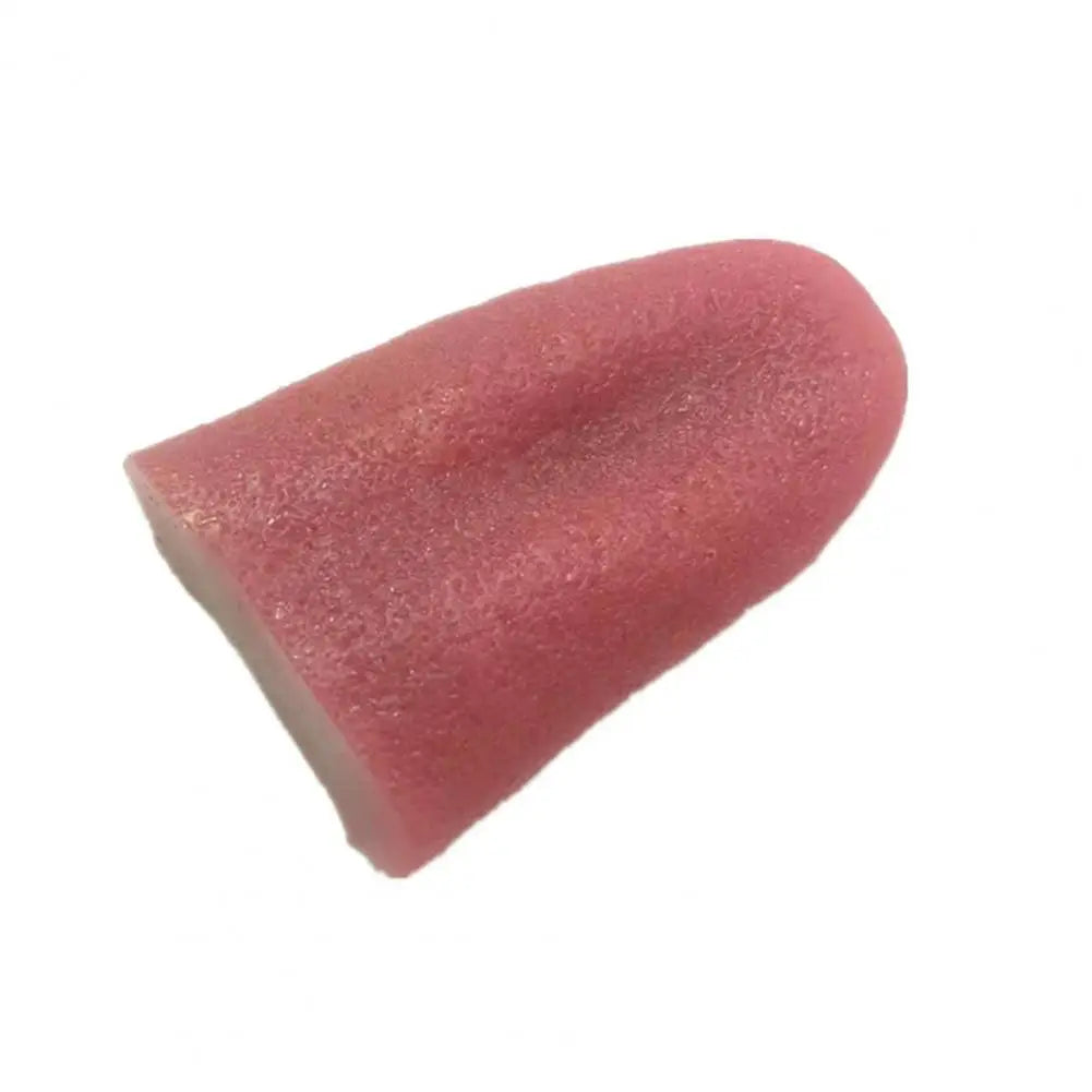 3PCS Funny Whole Fake Simulation Magic Realistic Fake Tongue Rubber Tongue Decompression Toy Halloween Vulgar Joke Prank Gift