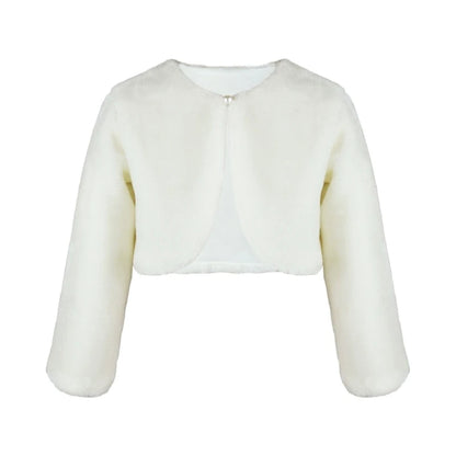 Windproof Girl Coats Spring And Autumn Newborn Padded Jackets Kids Shawls for Evening Parties and Daily Wear