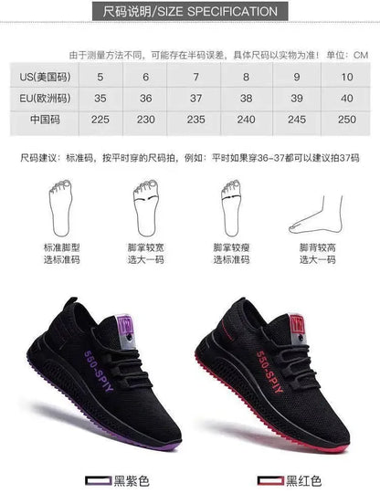 Tenis Feminino 2026 Women's Vulcanize Shoes for Outdoor Sneakers Air Mesh Walking Jogging Trainers Basket Chaussures Femme