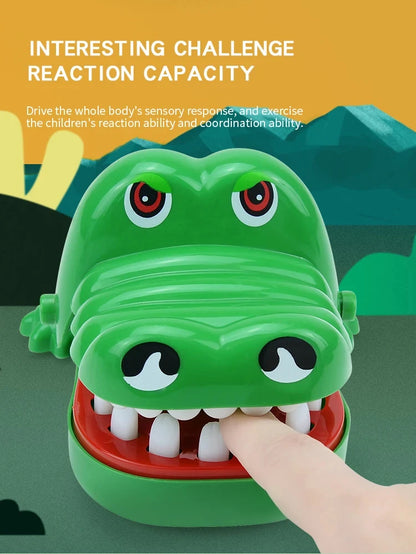Bite hand crocodile children's toy stress relief toy Bite hand toy parent-child interactive party prank toy