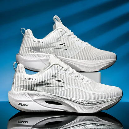 Marathon Sneakers Men Running Shoes Anti-slip Comfortable Racing Carbon Board Training Mesh Tennis Shoes Casual for Women 2026