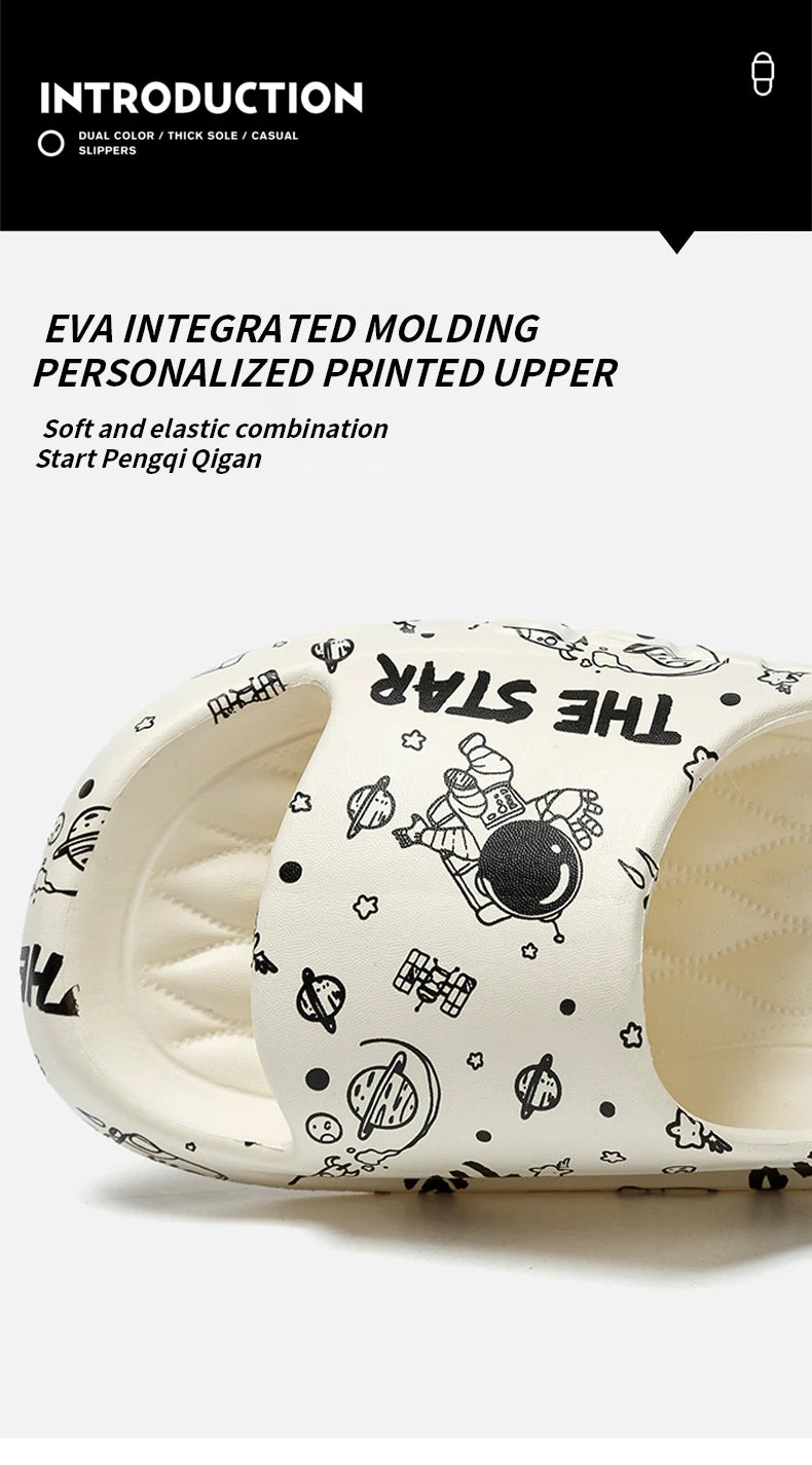 Slippers FOR WOMEN'S Summer Outdoor Wear, New Indoor Home, Bathroom, Shower, Non Slip, Household Slippers for Men Zyt2411