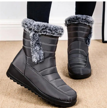 Women's Boots Snow Fashion Shoes Woman Waterproof Shoes Women 2025 Trend Ankle Boots Platform Botas Mujer Boots For Women