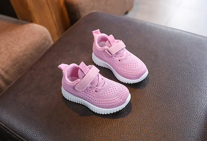 Spring Kid Shoes New Fashion Versatile Girl Sneakers Comfort Soft Sole Anti Slip Simple Boy Shoe Breathable Classic Casual Shoes