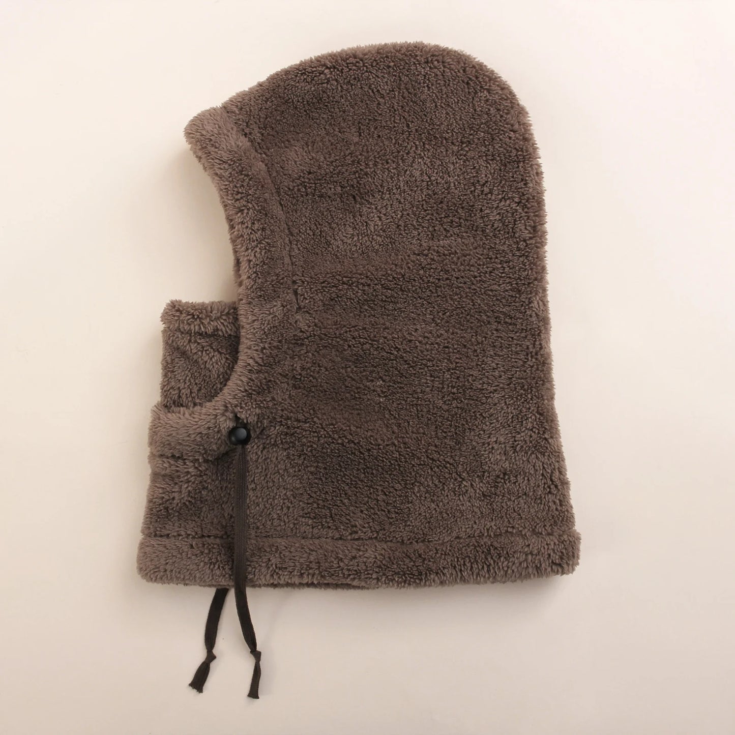 4-14Y Kids' Warm Ear-Protecting Neck Warmer Hat, Thickened Winter Ski Cycling Face Mask Windproof Beanie