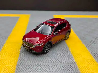 1:64 Mazda CX-5 CX5 2022 Alloy Car Diecasts & Toy Vehicles Car Model Miniature Scale Model Car Toy