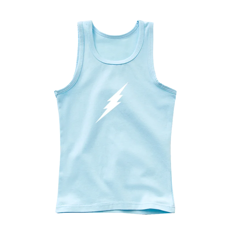 Boys Sleeveless Vest Kids Letter Print Summer 2025 Casual Tank Top Teenagers Singlet Children Camisoles Clothing