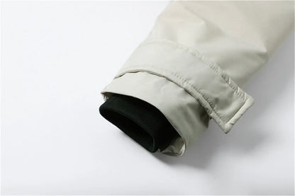New Winter Down Jackets for Men Hoods and Fur Collars New High-quality Waterproof Windproof Down Coat for Men Women Warm Parkas