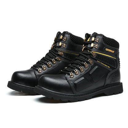 Hot Selling Men's And Women's Motorcycle Boots, Genuine Leather Couple's Workwear Boots, Outdoor Hiking Boots, Hiking Boot, Cyc