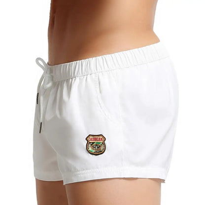 SEOBEAN Men's Quick Dry Swimwear Beach Shorts Summer Surf Fitness Board Trunks Gym Short Pants Male Clothing