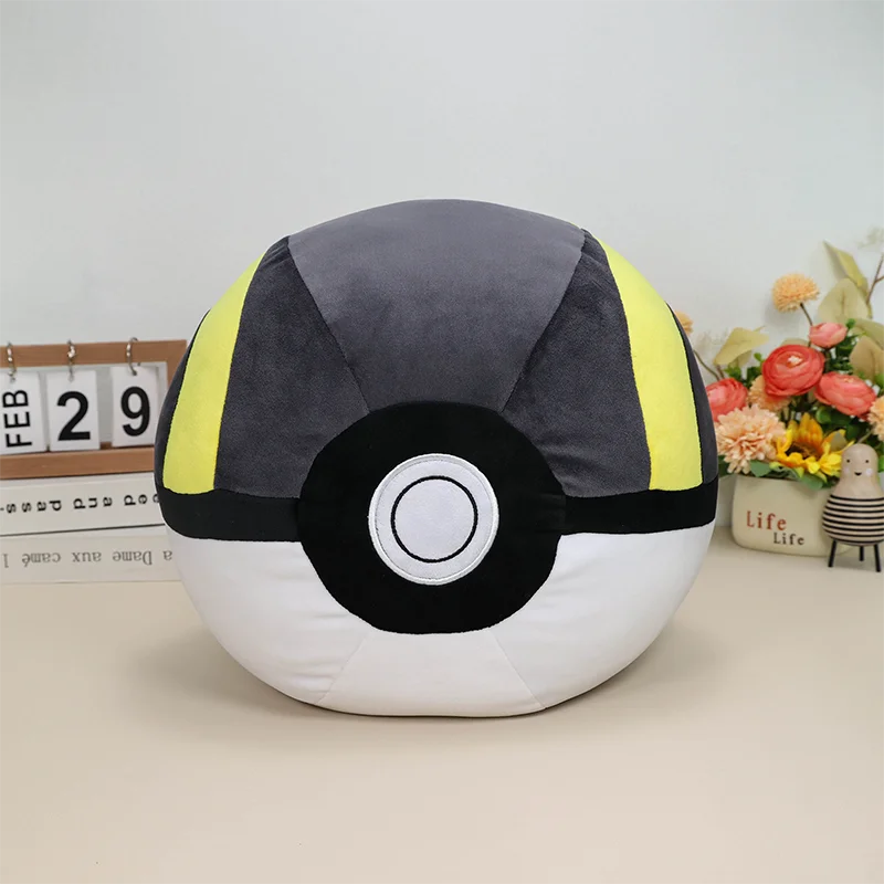 Big Size Pokemon Plush Cushion Ultra Ball Master Ball Poke Ball Pillow Pokeball Cushion Pocket Monster Doll Bedroom