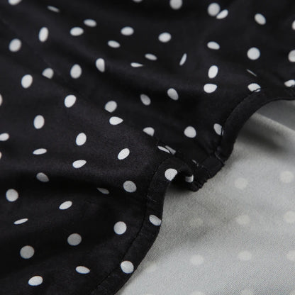SUCHCUTE Sexy Polka Dot Print Halter Dress For Women Elegant Party Slim Backless Sleeveless Mini Dress Summer Vacation Outfits