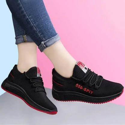 Tenis Feminino 2026 Women's Vulcanize Shoes for Outdoor Sneakers Air Mesh Walking Jogging Trainers Basket Chaussures Femme