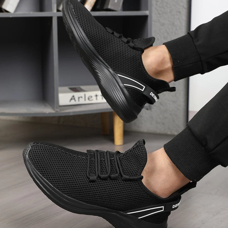 Men's Sneakers Man Casual Comfortable Non-slip Shoes Comfortable Breathable Running Shoe Wear-resistant Sport Shoes for Men