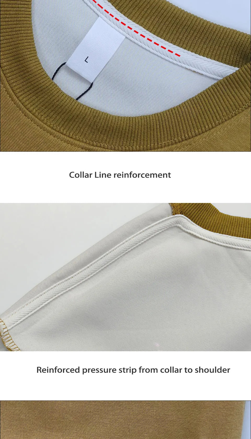 400g Heavy Weight Round Necked Sweatshirts Loose Solid Color  for Spring Autumn Men women's Casual Sports Top Pullover M-4XL