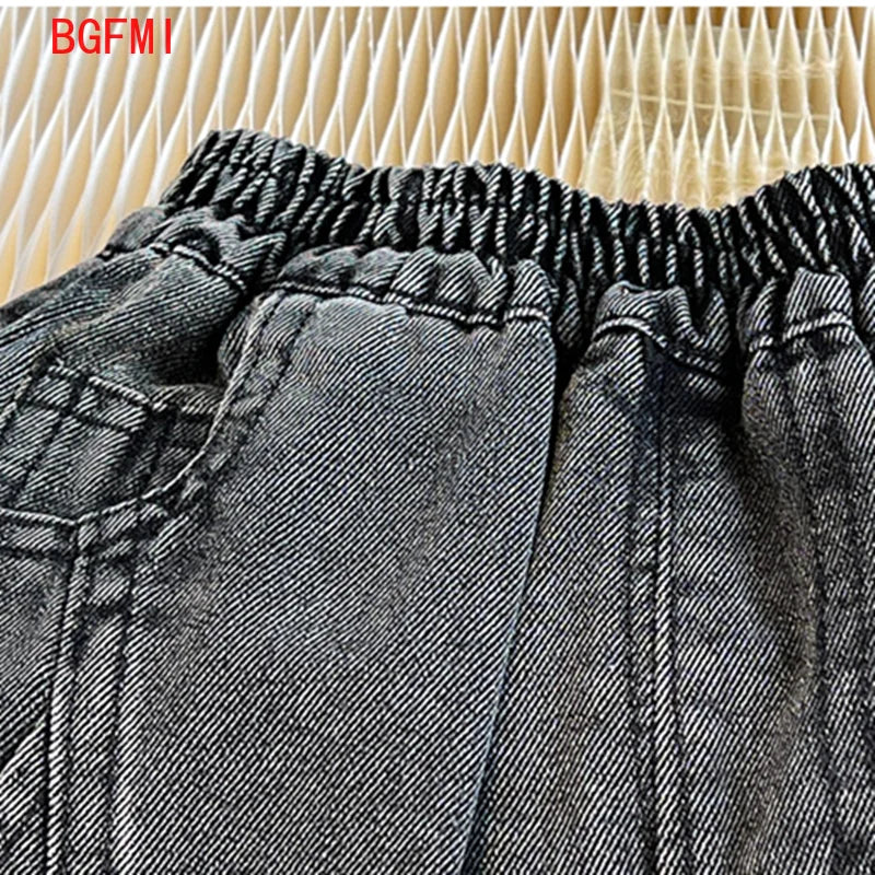 Hot Sale Fashion Baby Boy Suit Summer Clothes Short Sleeve T-shirt Short Jeans 2 Piece Set Kids Outfit 2-11Y Children's Costume