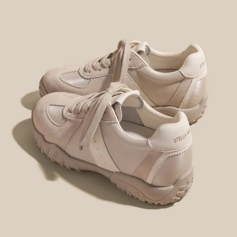 7cm Women Height-increasing Sneakers Breathable Running Casual Sport Vulcanized Sneakers Shoes for Women Sports Yellow Shoes