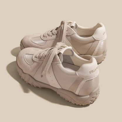 7cm Women Height-increasing Sneakers Breathable Running Casual Sport Vulcanized Sneakers Shoes for Women Sports Yellow Shoes
