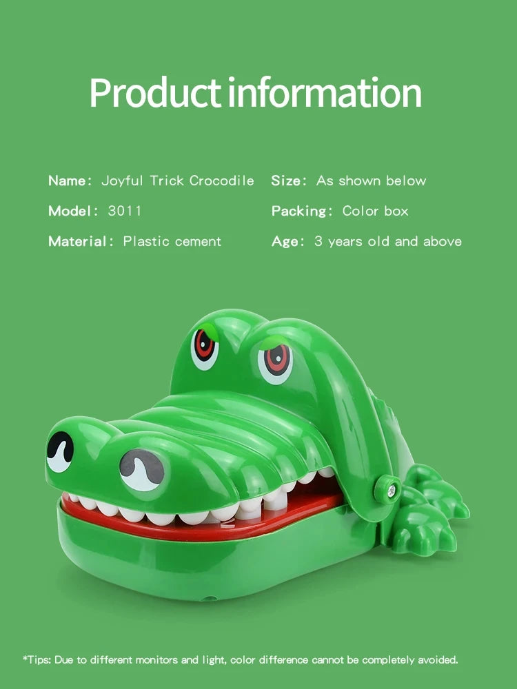 Bite hand crocodile children's toy stress relief toy Bite hand toy parent-child interactive party prank toy