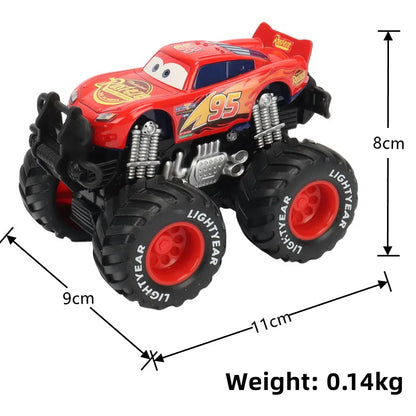 Cars Pixar Cars Lightning McQueen rhapsody matador bulldozer truck Mater harvester 1:55 Diecast Metal Car Model Toy