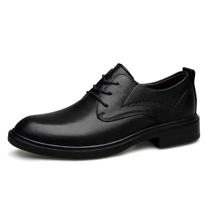 Genuine Leather Male Oxford Shoes Business Formal Wear Casual Shoes New Arrival Mens Derby Shoes Leisure Walk Gentleman Footwear