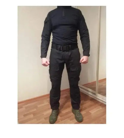 Men Tactical Suits Outdoor Paintball Clothing Uniform Shooting Combat Camouflage Shirts Cargo Knee Pads Pants
