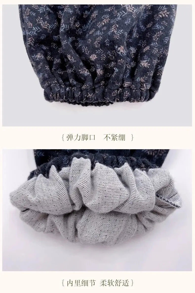Girls Clothes Set Spring and Autumn New Children's Autumn Forest Series Sweater Shirt Pants Three piece Set