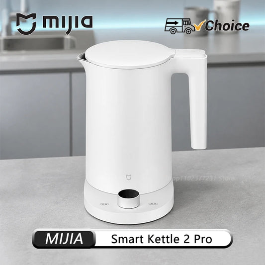 Original MIJIA Smart Kettle 2 Pro Electric Kettles Kitchen Appliances LED Display 24H Smart Temperature Constant Samovar 220V CN