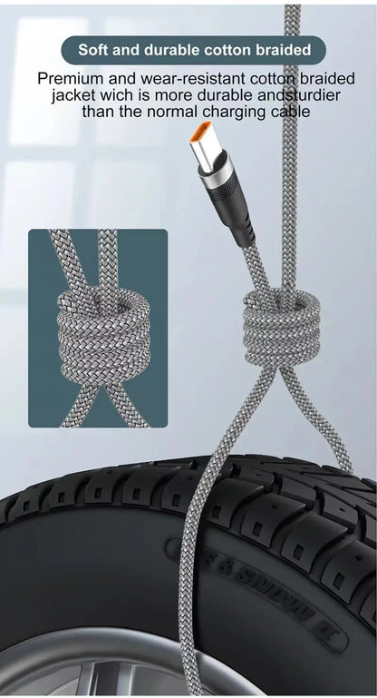 USB Type-C Extended  3M 5M 8-Meter Android Micro USB Fast Charging Cable For Huawei Xiaomi Vivo Oppo And Leeco Phone Data C