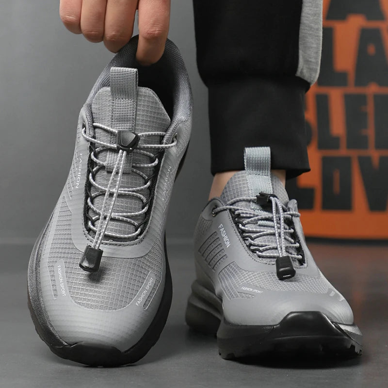 Men Sports Shoe Outsole Solid Colour Male Footwear Unisex Outdoor Sneakers Casual Man Shoes 2025 Winter New Fashion Anti Slip