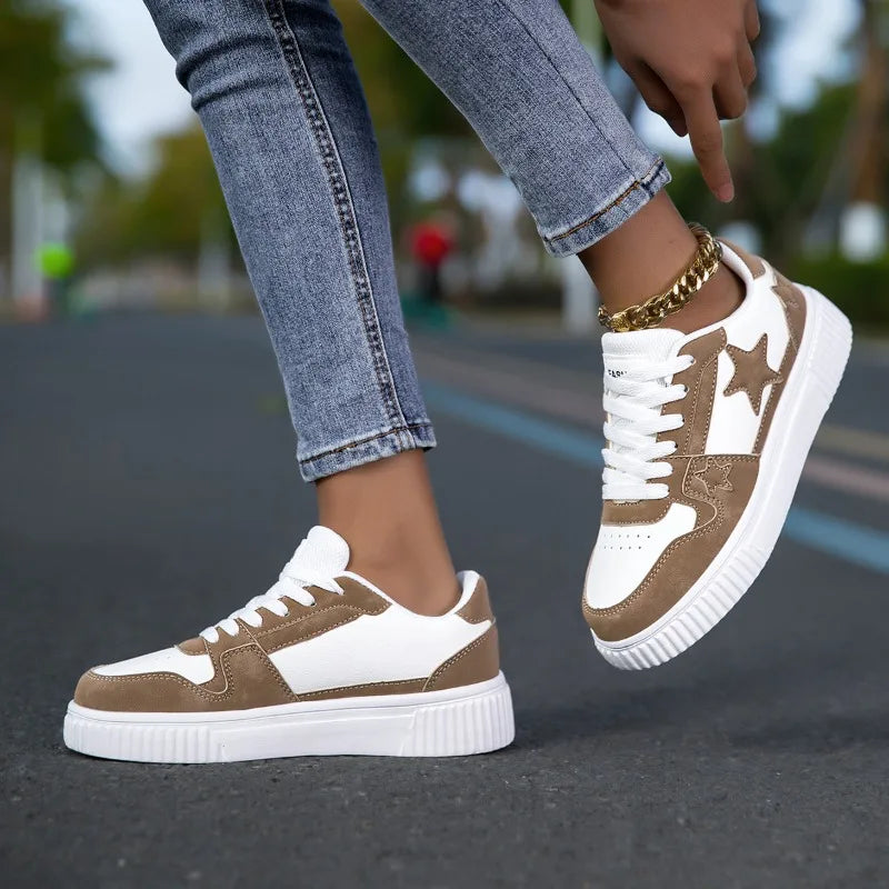 MAEDEF Woman Shoes Comfortable Walking Sneakers Women Casual Shoes Platform Non Slip Vulcanized Shoes Breathable Men Women Shoes