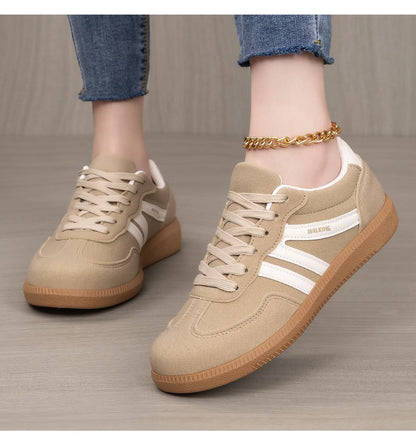 Women Shoes 2026 Spring New Fashion Casual Shoes Women Outdoor Walking Shoes Sneakers Lace-Up Women Comfortable zapatos de mujer