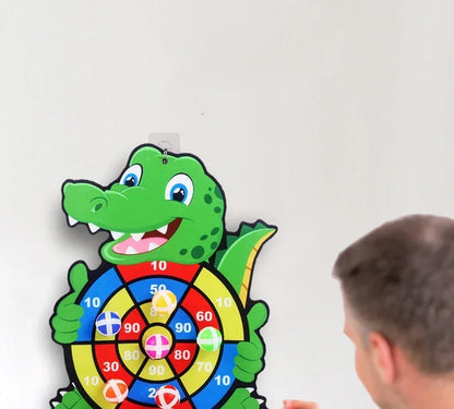 Child Educational Games Dart Board Baby Toy Stickey Ball Dart Indoor Sports Child Montessori Games for Children 3 to 7 Years