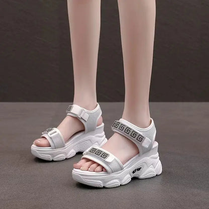 Platform Shoes Woman Sandal Roman Women Sports Sandals Fashion Sneakers Comfortable Wedge Luxury Designer Elegant Summer 2025