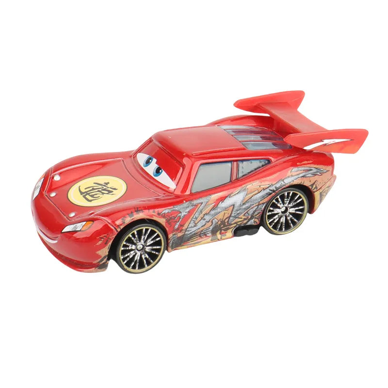 Cars Pixar Cars Lightning McQueen rhapsody matador bulldozer truck Mater harvester 1:55 Diecast Metal Car Model Toy