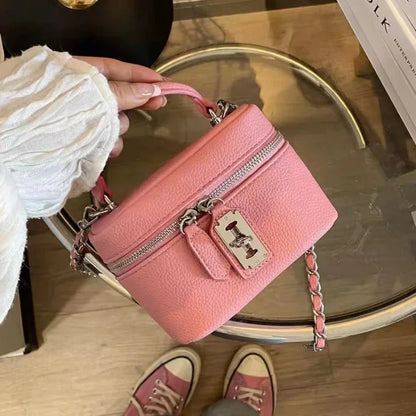 Fashion Box Women Handbags Designer Thick Canvas Shoulder Crossbody Bags Casual Spring And Summer Small Purses 2024 Bolso Mujer